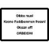 Sachsen Schild