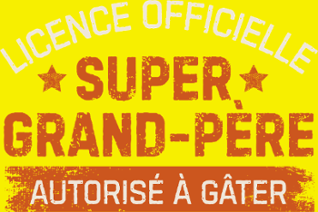 Licence de Grand-Père : T-shirt Humour Papy