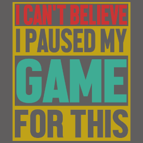 Motif T-shirt Gamer Authentique : Affichez Votre Vraie Nature personnalisé sur vêtement