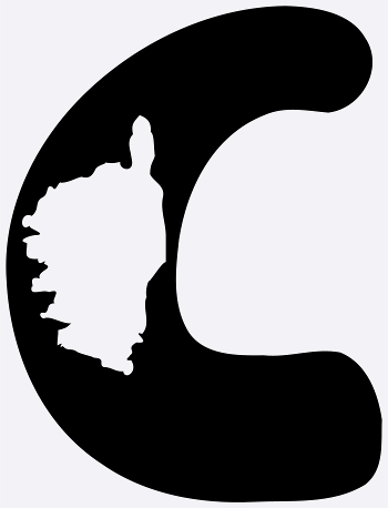 c corse map