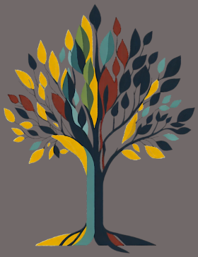 T-shirt "Arbre Style Mid-Century Modern", une touche d'élégance vintage. Parfait pour les amateurs de design et d'art moderne.
