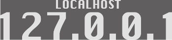 Localhost 127.0.0.1 - No Place Like Home pour Geek