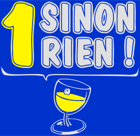 Motif Un Jaune ou Rien personnalisé sur vêtement