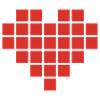 Pixel Love / pixel heart