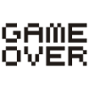 Game over pixels