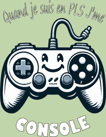 Joystick Souriant Rétro Gaming