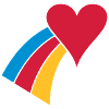 Rainbow Heart