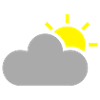 vejr symbol - sol & sky