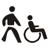 Rollstuhl - wheelchair