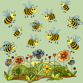 Motif Monde des Insectes personnalisé sur vêtement