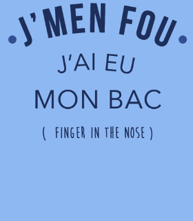 Célébrez votre Bac avec ce t-shirt personnalisé ! Le cadeau idéal pour les jeunes diplômés. Affichez votre réussite et votre fierté avec sty...