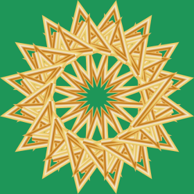 Motif Étoile Dorée Exceptionnelle pour Noël personnalisé sur vêtement