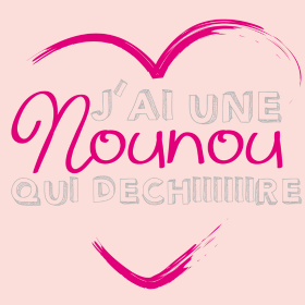 Offrez le t-shirt Nounou qui déchire pour célébrer la meilleure baby-sitter ou assistante maternelle. Un cadeau unique et affectueux. Parfai...