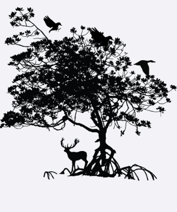 baum tiere geschenk
