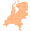 Pays-bas pixel map holland