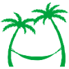 Palm trees summer