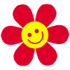 happy flower