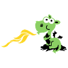 dragon spits fire