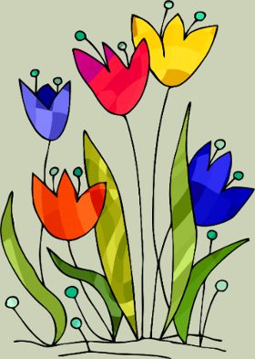 Motif Bouquet de Fleurs personnalisé sur vêtement