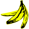 warholish banana peel