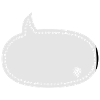 speech balloon patch