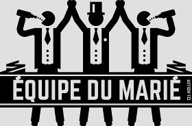 Motif T-shirt EVG Équipe du Marié : La Fête Inoubliable à imprimer