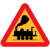 Train Warning Sign