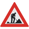 Men at Work Warnung