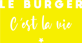 Motif Le Burger, C'est la Vie : Passion Gourmande à imprimer
