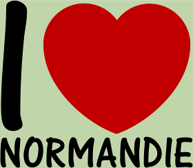 Affichez votre amour pour la Normandie avec ce t-shirt "J'aime la Normandie". Un design idéal pour les habitants, touristes et amoureux de l...
