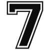 7, Seven, jersey, tal, tal