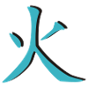 Feuer-Kanji-3D