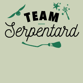 Motif T-shirt Team Serpentard - Fier et Ambitieux personnalisé sur vêtement