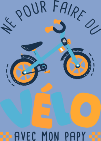 Né pour le Vélo avec Papy