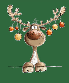 T-shirt personnalisé rennes et boules de Noël. Idéal pour un look festif et des cadeaux originaux. Célébrez la magie de l'hiver!
