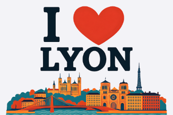 I_Lyon_Skyline_Vintage_Style_T-Shirt-High_Resol