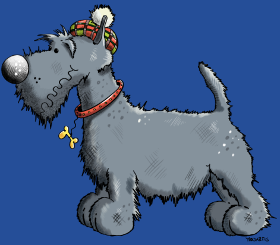 Motif Scottish Terrier Rigolo - Chien Scottie et Outlander personnalisé sur vêtement