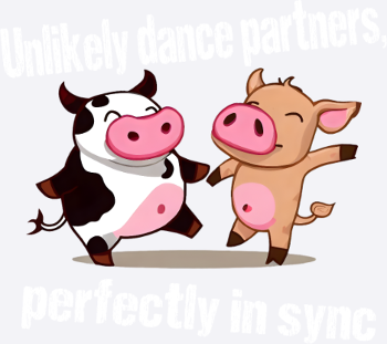 Ungewöhnliche Tanzpartner