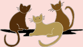 Motif L'Amour des Chats personnalisé sur vêtement