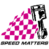 SPEED MATTERS (RACE FLAG, PISTON)