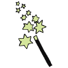 magic - wand - wizard - witch