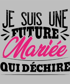 Motif Future Mariée qui Déchire - EVJF Humour personnalisé sur vêtement