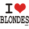 I love blondes
