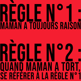 Découvrez le t-shirt 'Maman a Toujours Raison' ! Un classique humoristique pour toutes les mamans (et les papas qui sont d'accord). Cadeau o...