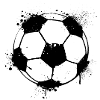 Soccer / Football (Grunge Style)