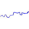 lundun river blue