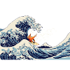 Surfing the great wave