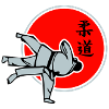 Judo dreifarbig