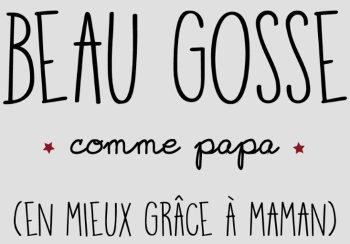 T-shirt Beau Gosse Comme Papa