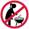 NO GIRLS ON GRILL